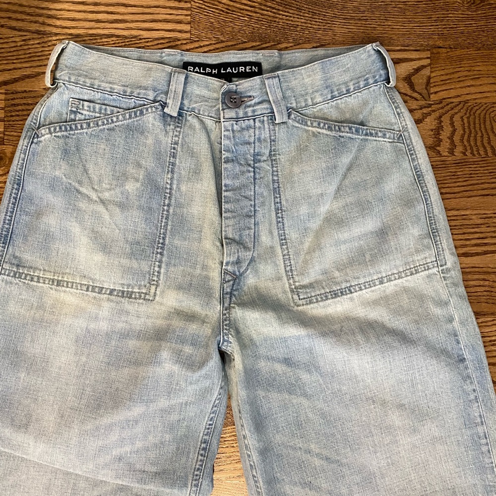 Ralph Lauren Denim Sailor Wide leg Jeans 29 (26”) Italy